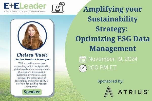 Amplifying your Sustainability Strategy: Optimizing ESG Data Management